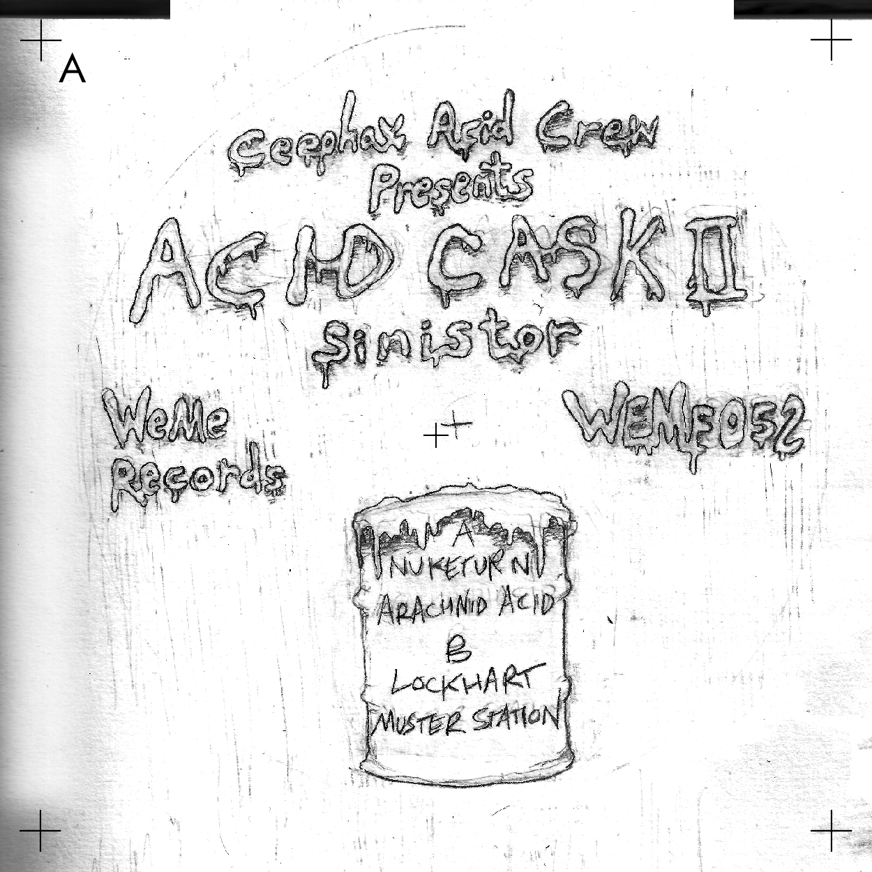 Ceephax Acid Crew  "Acid Cask 2 Sinistor" (Out of Stock!)