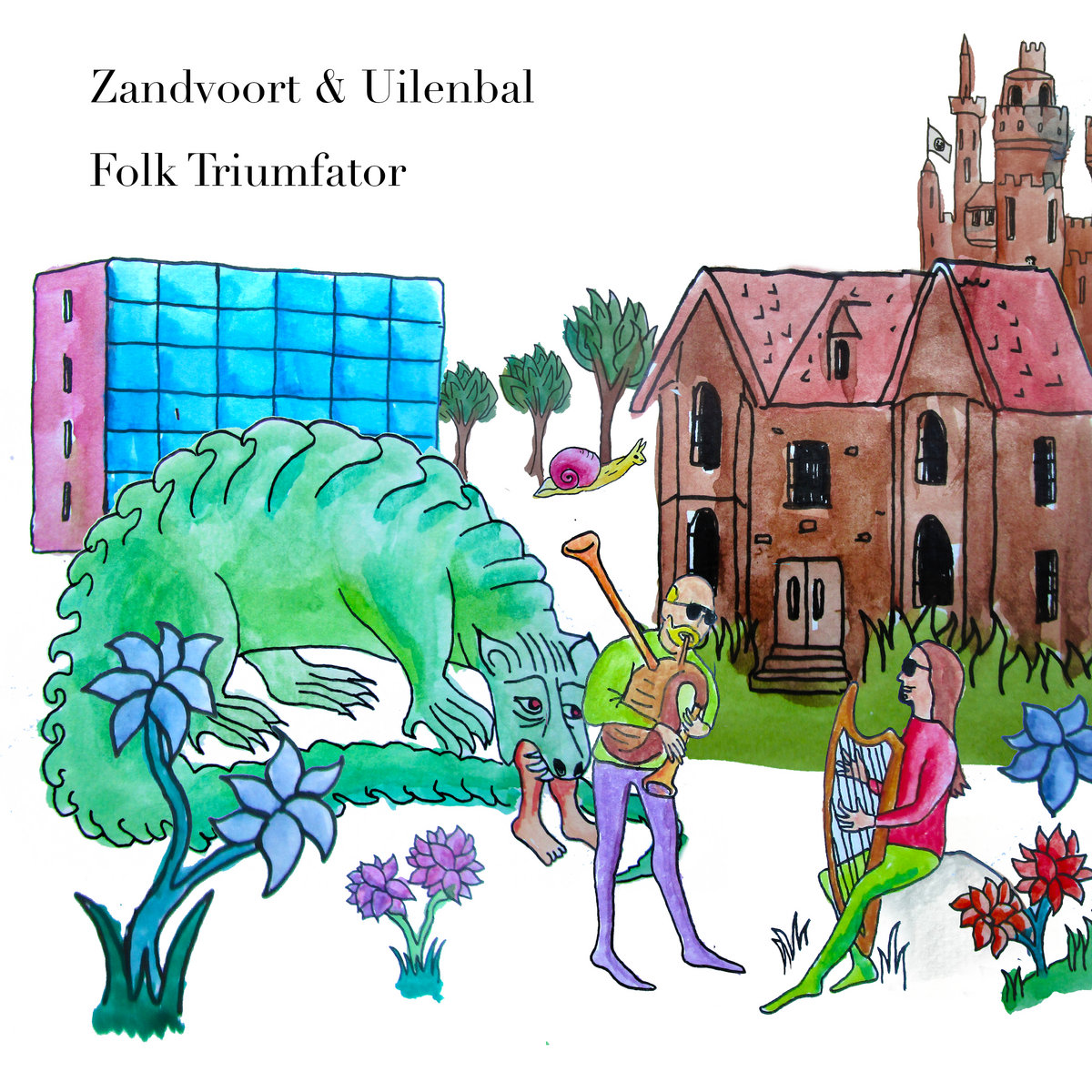 Zandvoort & Uilenbal "Folk Triumfator" 2LP (Black Vinyl)