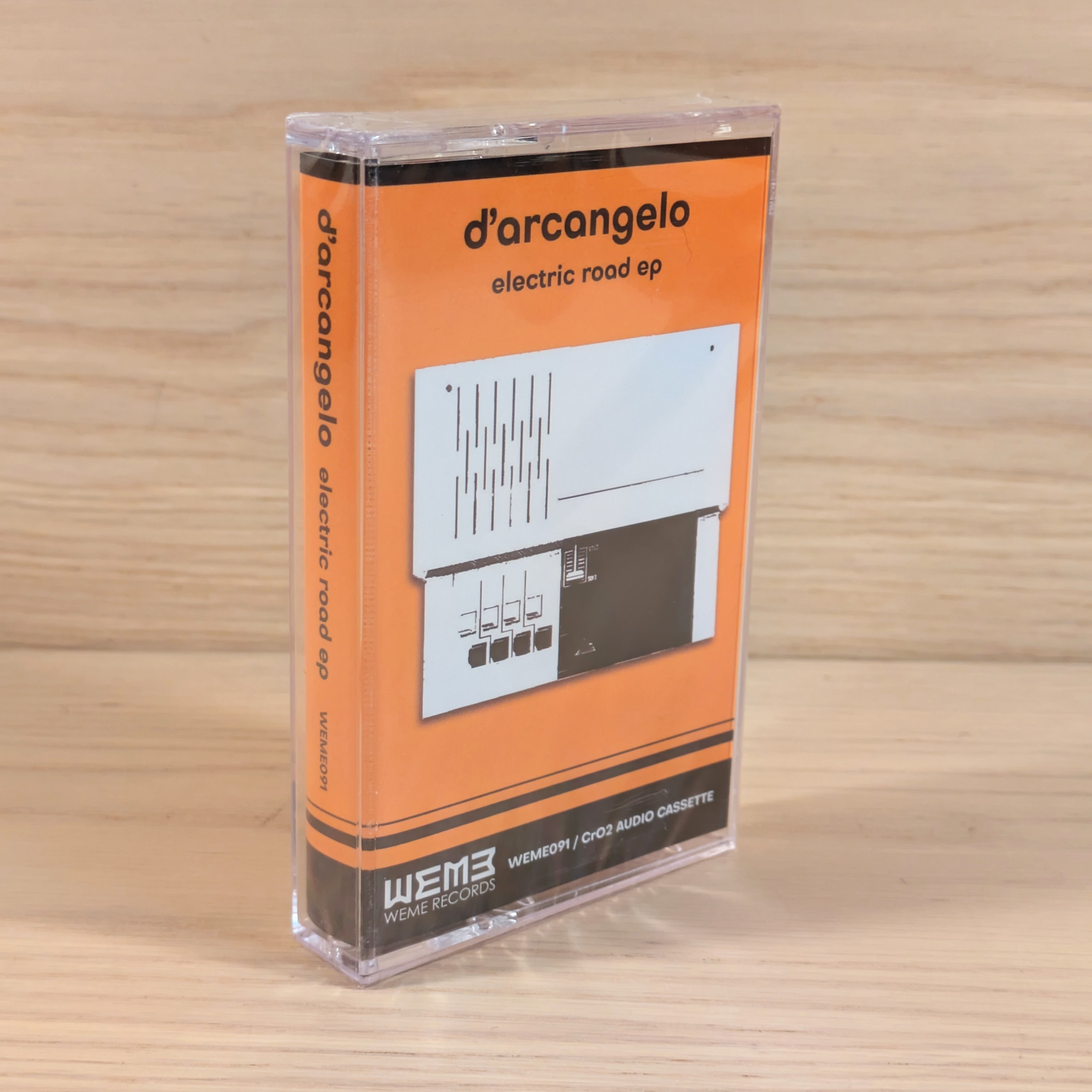 D'Arcangelo "Electric Road ep" (Tape "Type 2" Chrome) Out of stock !