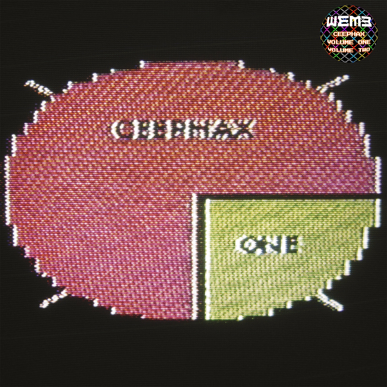 Ceephax "Volume one + Volume two" 4LP (Black vinyl ! )