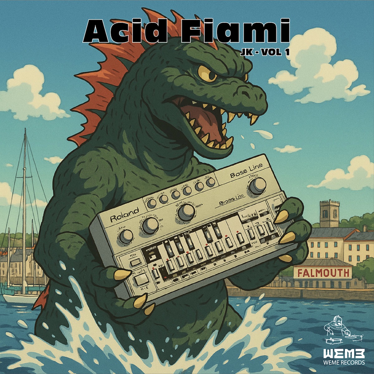 J.K. "Acid Fiami" VOL 1 (Black Vinyl !)
